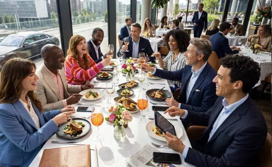 business lunch